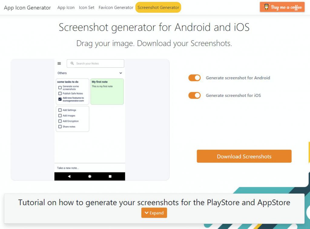Screenshots Generator