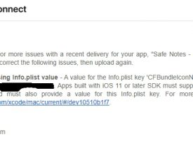 How to solve the ‘Missing Info.plist value’ error for Xamarin iOS apps